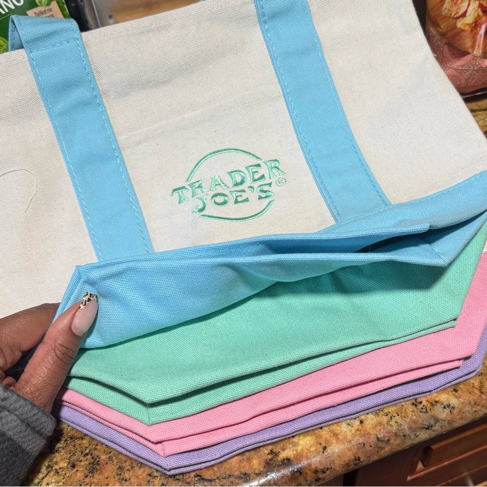 NEW Trader Joe’s Spring Mini Totes